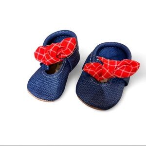 Freshly Picked Blue and Red Baby Shoes